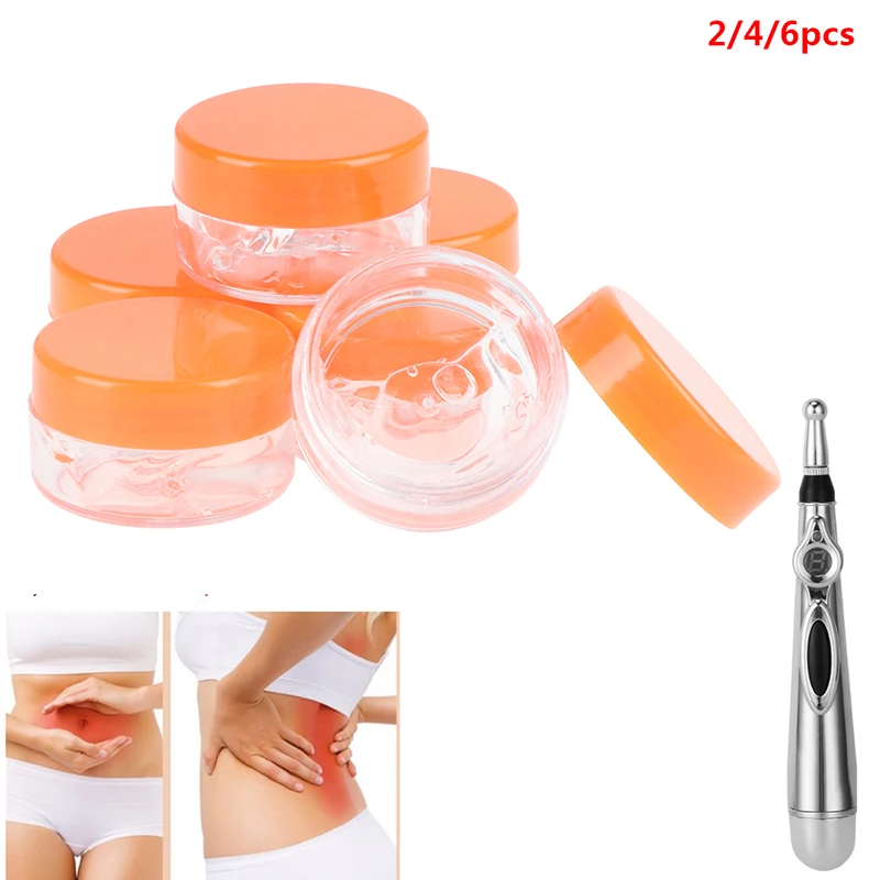 

Energy Heal Massage Body Head Massage Electronic Acupuncture Pen Pain Relief Therapy Pen Safe Meridian Adores Health Care Gel