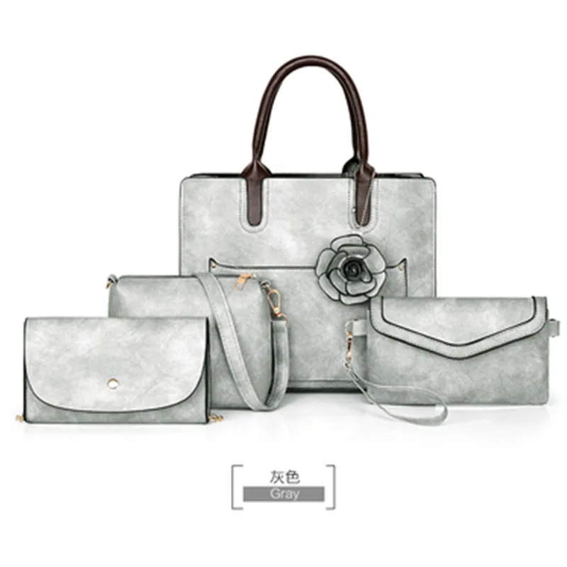 Новый 4 шт./компл. Для женщин композитные сумки Высокое качество дамы Сумки