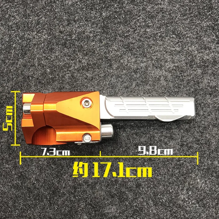 Педаль из алюминиевого сплава для мотоцикла модифицированные детали задняя