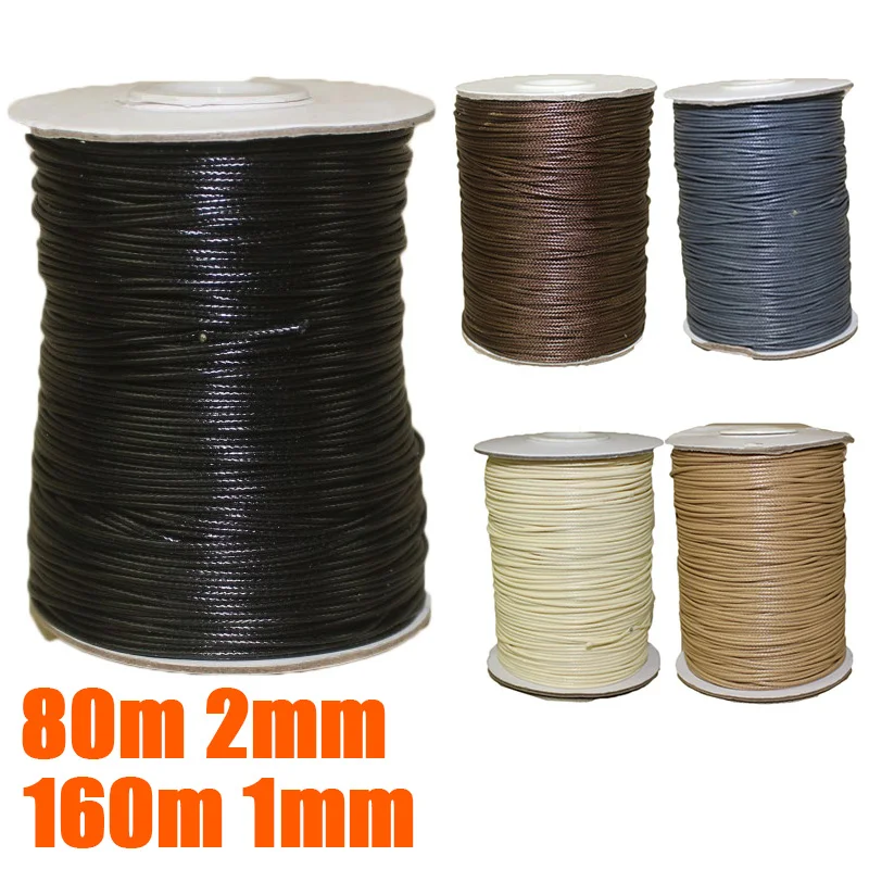 Экологически чистый DIY нить Бисероплетение гибкий вощеный шнур корейский