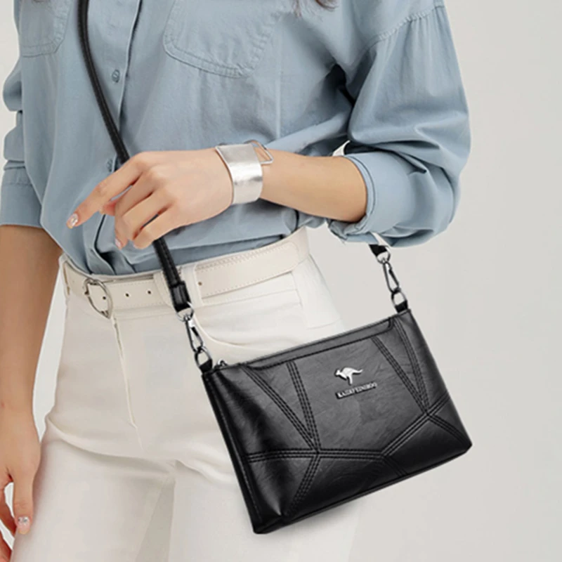 

2021 New Fashion Single Shoulder Messenger Bag 100% Full Genuine Leather Bags Ladies Fashionable Purses and Handbags Channels Gg