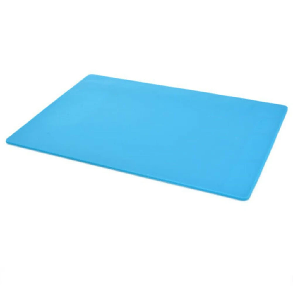 

Silicone Desk Pad Mat Heat Insulation Phone Repair Maintenance Leaves Hands
