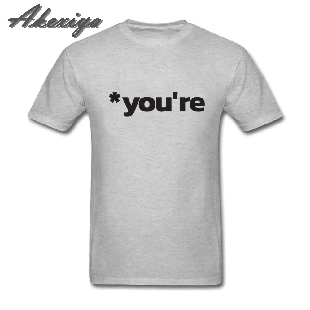 Мужская белая футболка забавная с надписью You Are grampolice принтом 2019 лето 100%