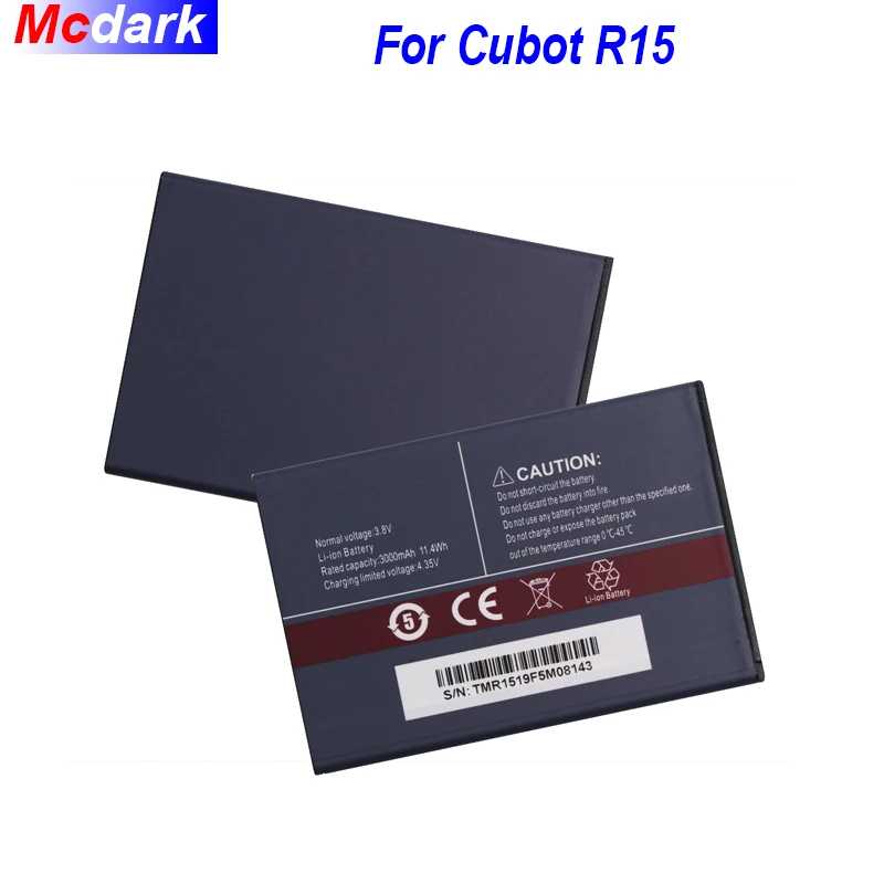 Аккумулятор 3000 мАч для смартфона Cubot R15|Аккумуляторы мобильных телефонов| |
