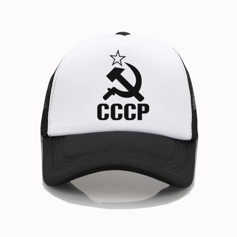 2021 NEW Fashion Cap CCCP Printed Baseball Cap USSR Soviet Union Man Summer Hats Men Women Hats
