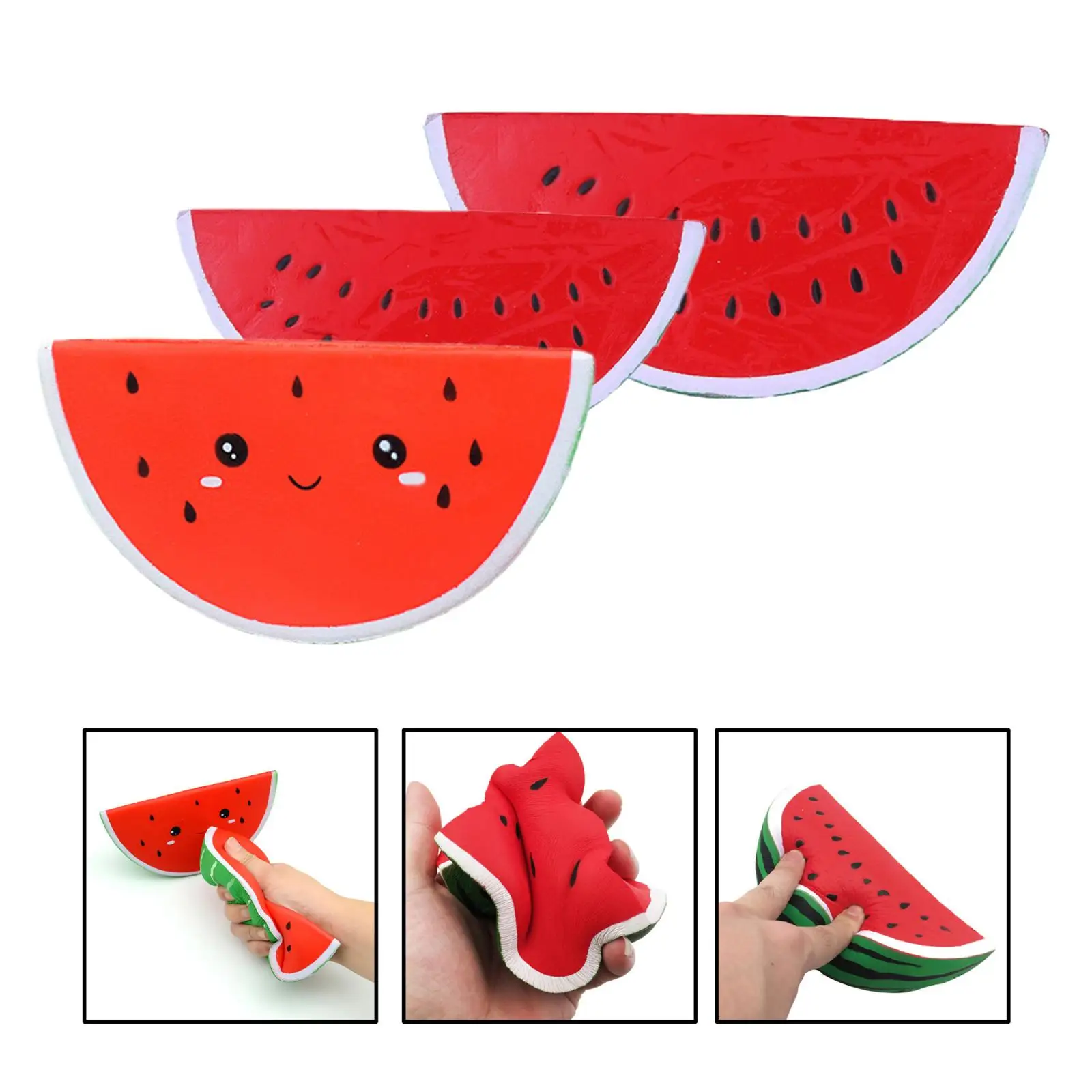 

Watermelon Squishie Squishy Squeezing Toy Stress Relief Toys Gift