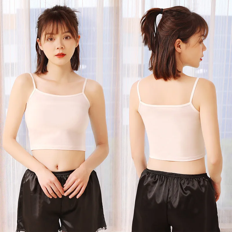 Женский однотонный топ на бретельках повседневный Топ Y2k в стиле ночного клуба