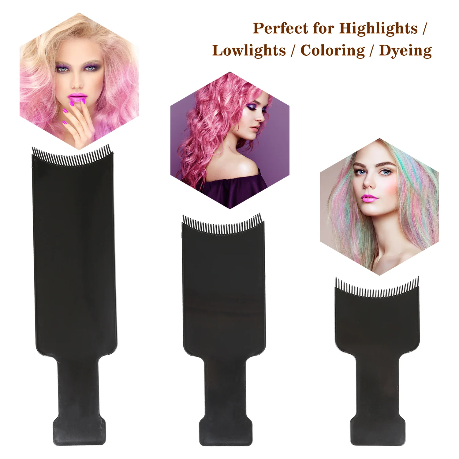 4 шт. набор для смешивания цветов волос окрашивания салонный инструмент щетка