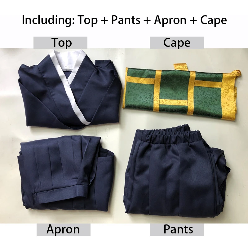 Костюмы для косплея джутсу кайсена из аниме Geto Suguru школьная форма кимоно черные и