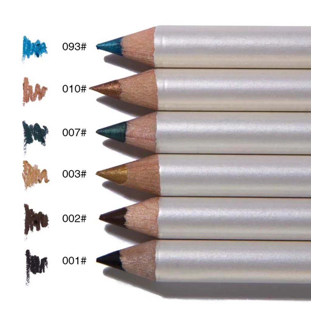 

12 Pcs Long-lasting Highlighter Makeup Eyeshadow Pencil Set Glitter Eye Shadow