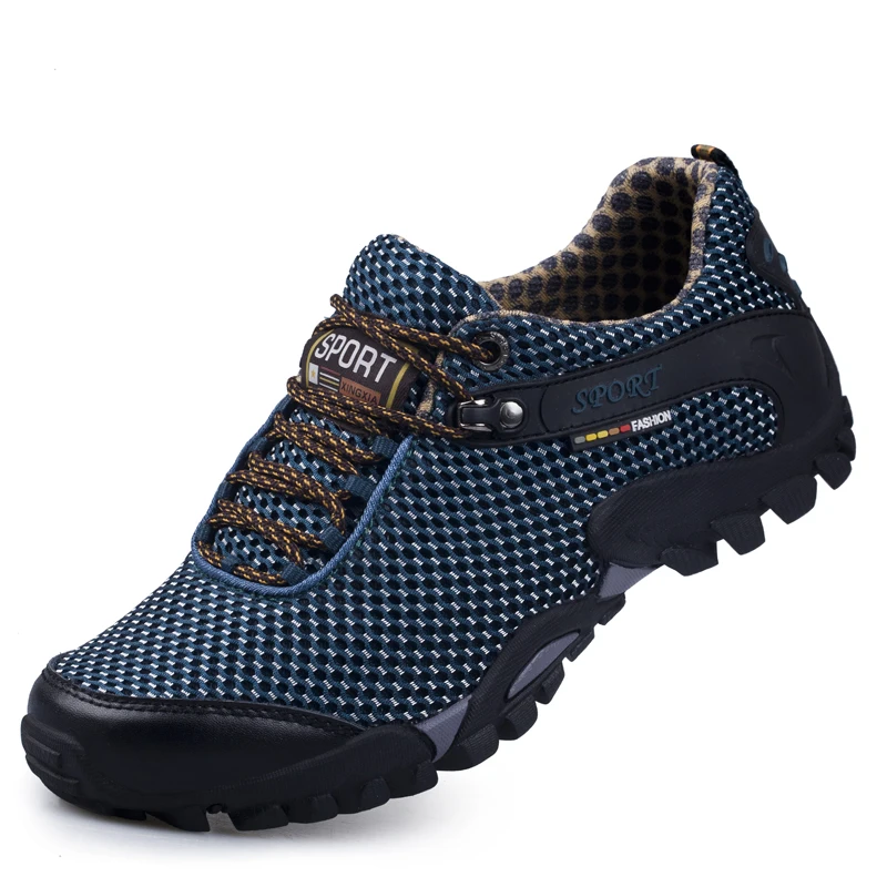 

High Quality Men's Hiking Shoes Women Waterproof Mountain Hiking Shoes Wearable Climbing Hunting Boots Trail Trekking Sneakers