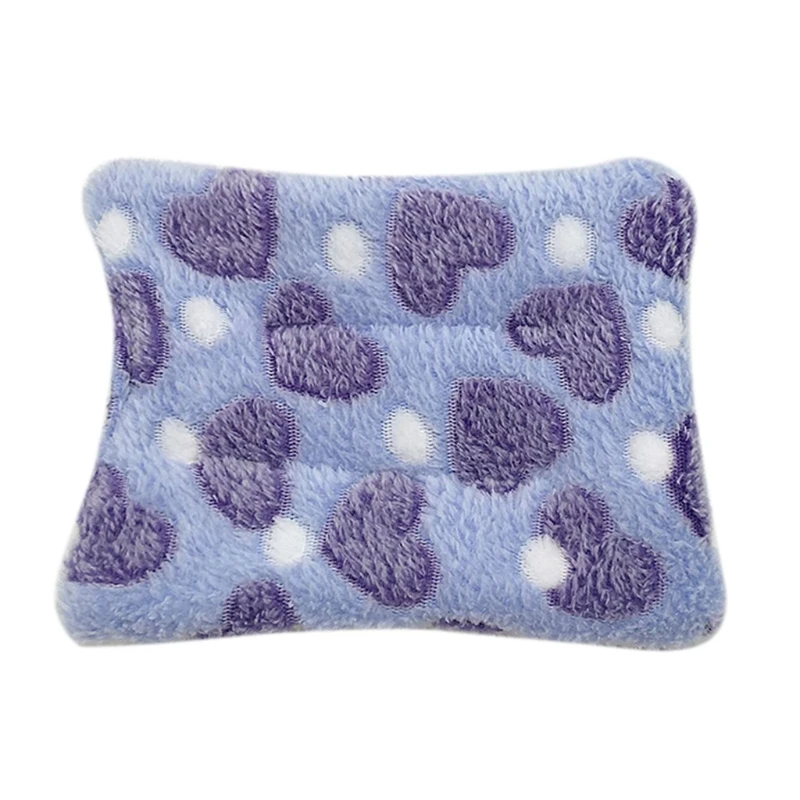 

Small Animal Cage Mat Fleece Nest Hamster Bed Pad Guinea Pigs Winter Warm Sleeping Bed for Hedgehog Rat K3NA