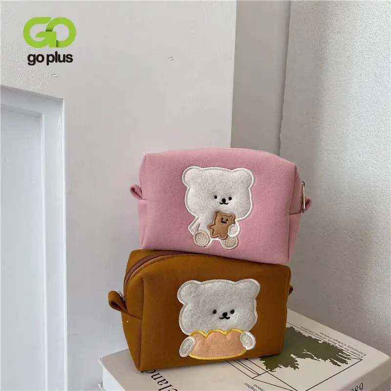 

GOPLUS Women's Bag 2021 Kawaii Cosmetic Bags Female Makeup Travel Bag Cute Large Capacity For Girls School Student Pencil Cases