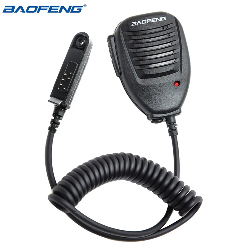 

Baofeng Водонепроницаемый Динамик микрофон для BaoFeng UV-9RPlus UV-XR A-58 GT-3WP Водонепроницаемый иди и болтай Walkie Talkie Ham двухстороннее радио