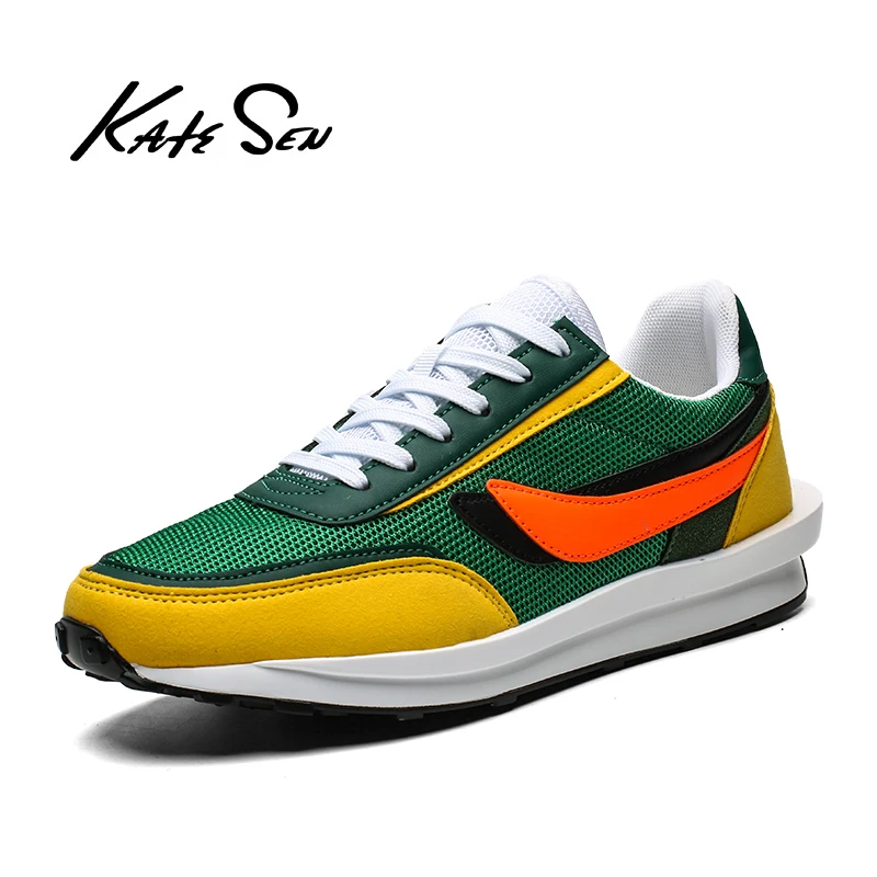 KATESEN Men Sneakers Fashion Casual Shoes Camouflage Mens Top Quality Comfortable Lightweight Males Sport | Обувь