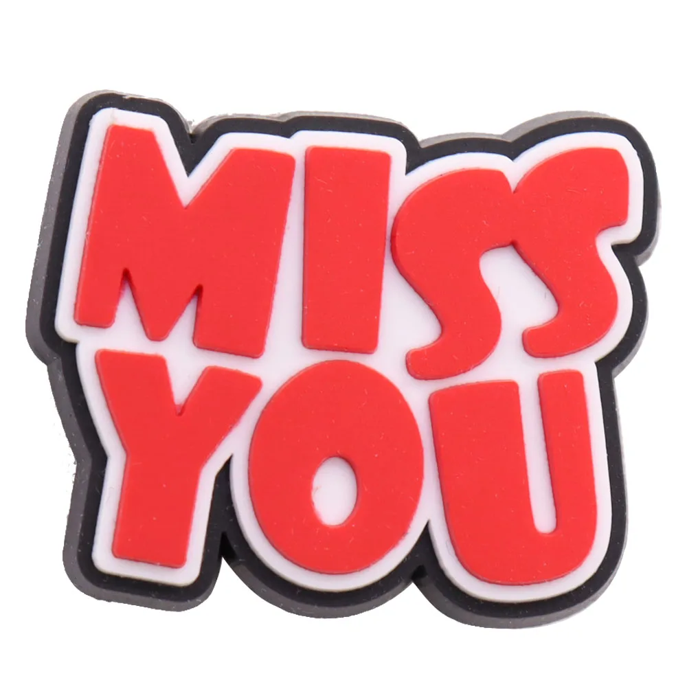Фото 1PCS PVC Cartoon Word Shoe Charms Live Life Happy Miss You Hakuna Matata Good Lookin Beautiful Amazing Worth Croc Jibz Buckle - купить по 1PCS PVC Cartoon Word Shoe Charms Live Life Happy Miss You Hakuna Matata Good Lookin Beautiful Amazing Worth Croc Jibz Buckle - купить по
