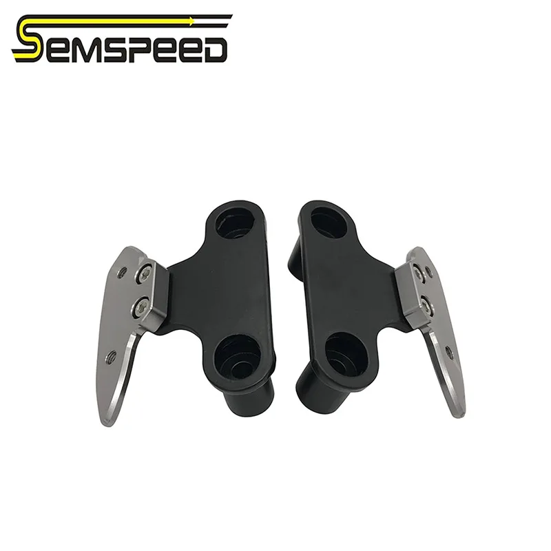 Мотоциклетные боковые зеркала держатель для YAMAHA XMAX 125 250 300 400 2020 SEMSPEED CNC зеркало