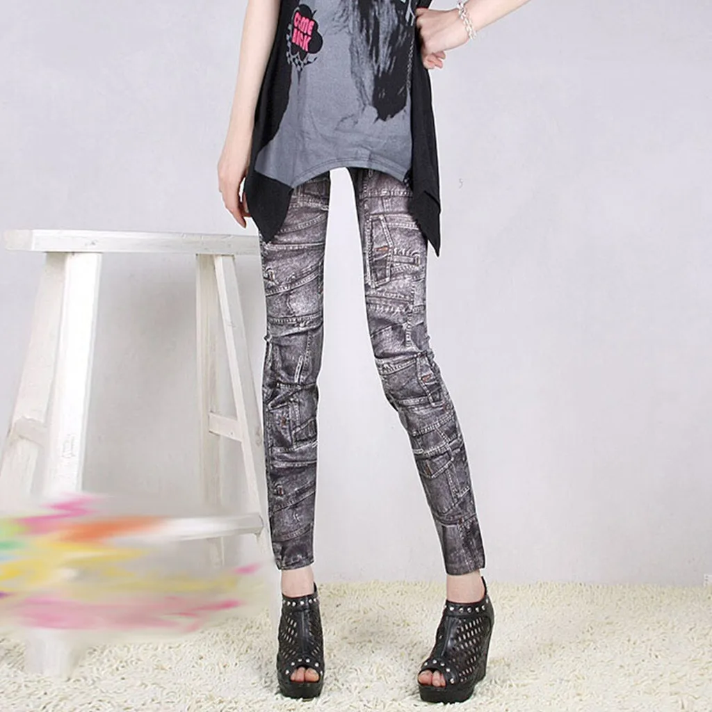 Женские джинсы для мамы с высокой талией женские эластичностью размера плюс