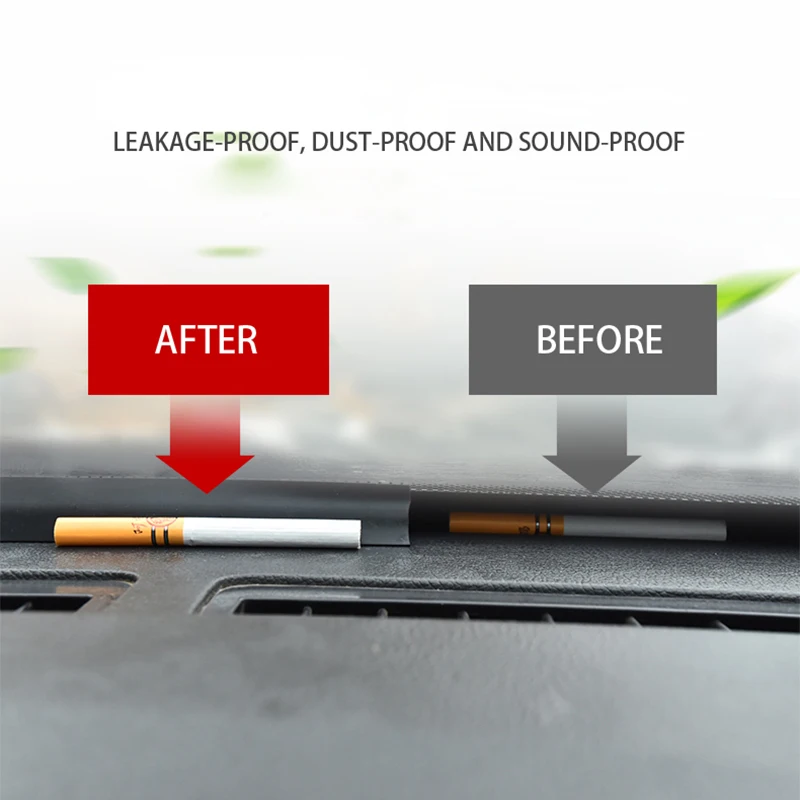 Звукоизоляционная уплотнительная лента 1 6 м для приборной панели лобового