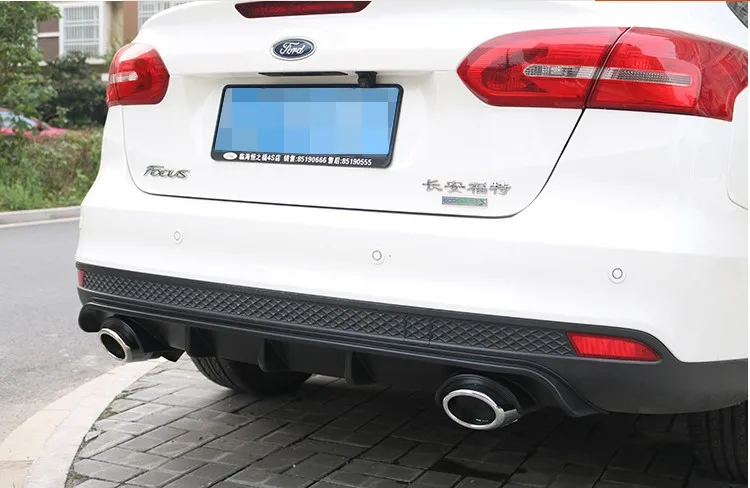 Для Focus Задний Спойлер ABS задний бампер диффузор защитные бамперы для Ford After хром
