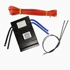 Плата Smart BMS 14S  24S 150A с активной балансировкой 1 А, защитная плата для телефона, приложение для литий-ионных аккумуляторов Lifepo4 LTO 16S 20S