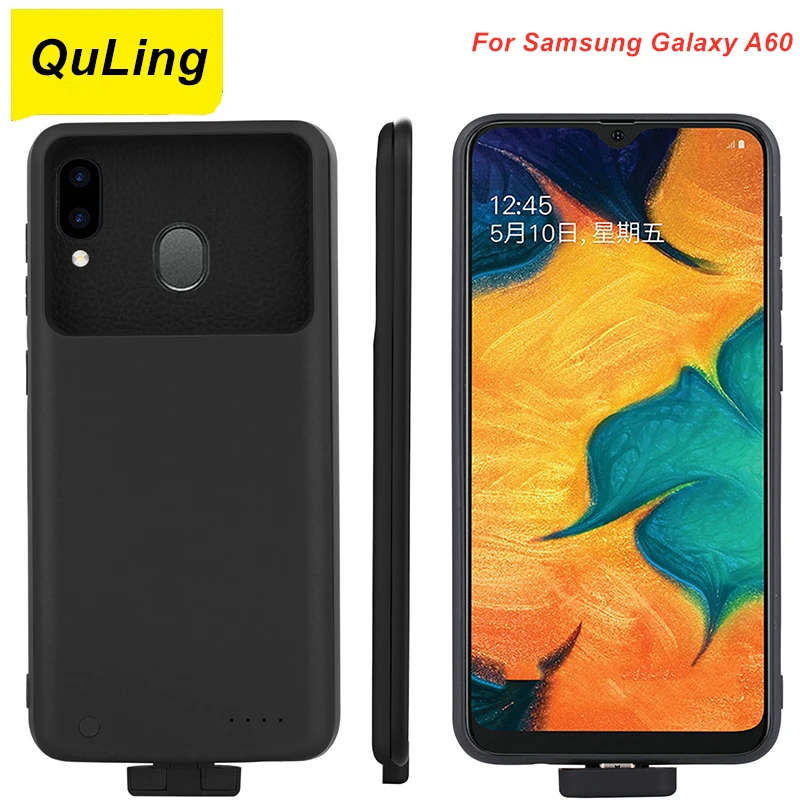 

QuLing 5000 Mah For Samsung Galaxy A60 Battery Case A60 Battery Charger Bank Power Case For Samsung Galaxy A60 Battery Case