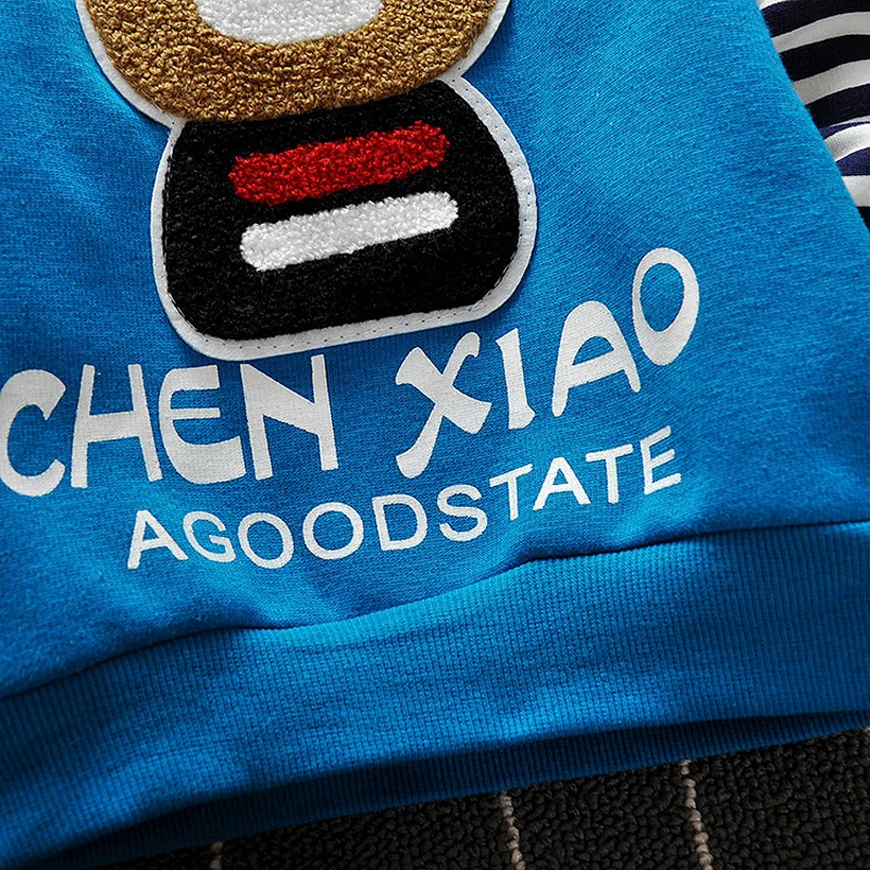 Модная детская теплая футболка для мальчиков и девочек IENENS топы одежда малышей