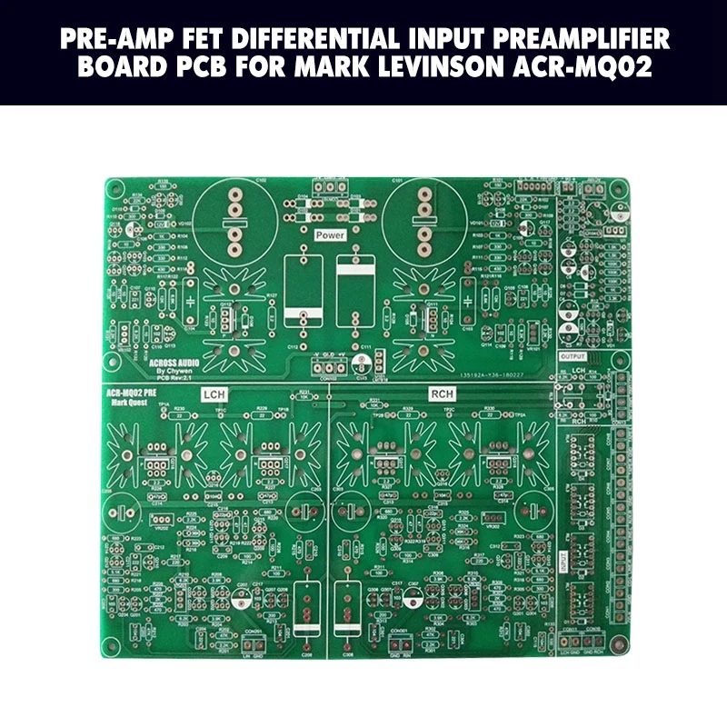 Предусилитель FET дифференциальный входной предусилитель плата PCB для Mark Levinson ACR-MQ02 предусилитель голая плата
