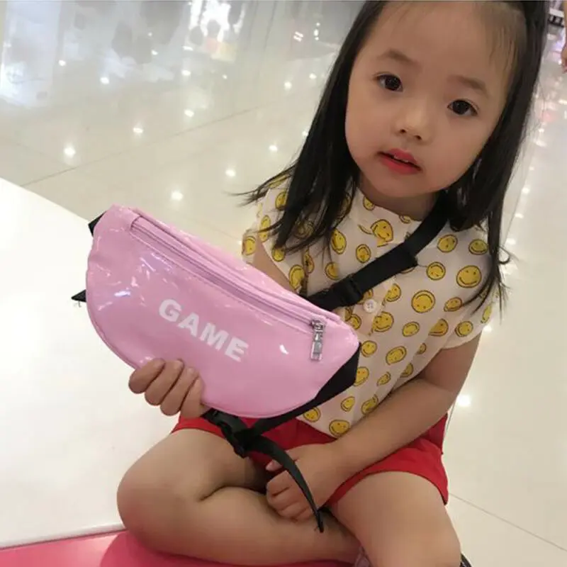 

Fashion Toddler Baby Girls Kids Sports Waist Bag Pack Outdoor Pouch Belt Hip Chest Crossbody Travel Purse