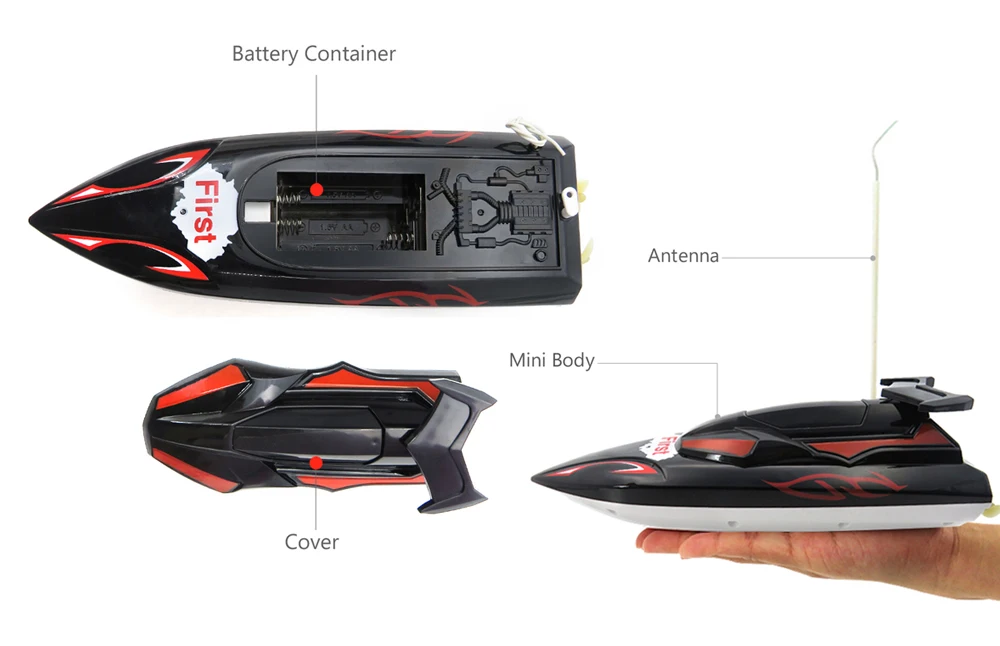 Flytec HQ2011-15C RC лодка 10 км/ч 27 МГц Мини Инфракрасные лодки на пульте управления корабль супер скорость RC корабль скорость лодка электрический RC игрушки
