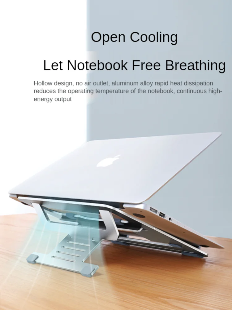 

Adjustable laptop stand aluminum alloy tablet holder For portable Mac, Apple MacBook Lenovo Pro, Xiaomi tablet holder