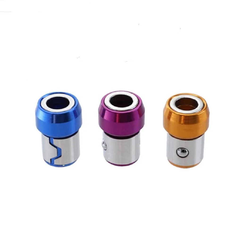 

Screwdriver Magnetic Ring 1/4'' Universal Screw Driver Head Magnetic Ring Accessories For 6.35mm Shank Anti-Corrosion Drill Bit
