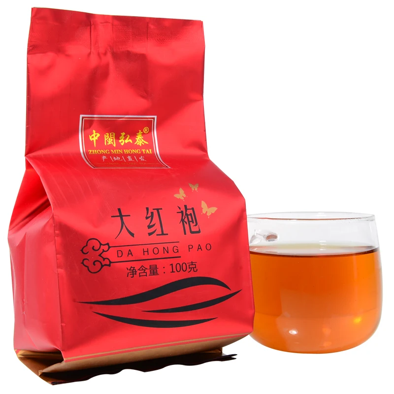 

Китайский чай Wuyi High Mountain Oolong, высокозапеченный китайский чай Oolong, листья россыпью 100 г