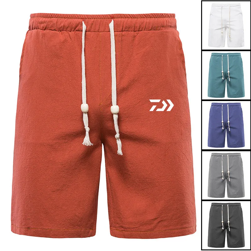 

2022 Daiwa мужские летние быстросохнущие водонепроницаемые тактические шорты для рыбалки на открытом воздухе, мужские спортивные шорты, одежда...