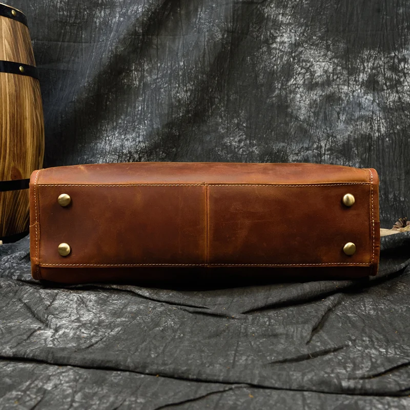 Luufan мужской портфель из натуральной кожи сумка для ноутбука 15 6 &quot компьютера