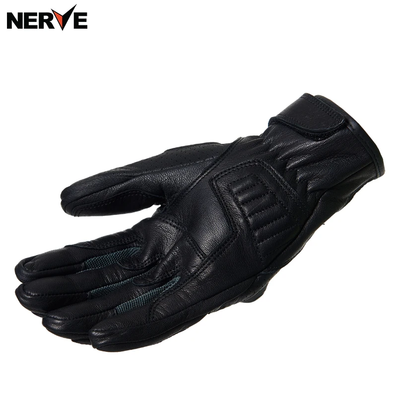 Nerve Black Motorcycle Gloves Touch Screen Motocross Gloves  Full Finger Luva Motorcycle Racing Gloves Accessories enlarge