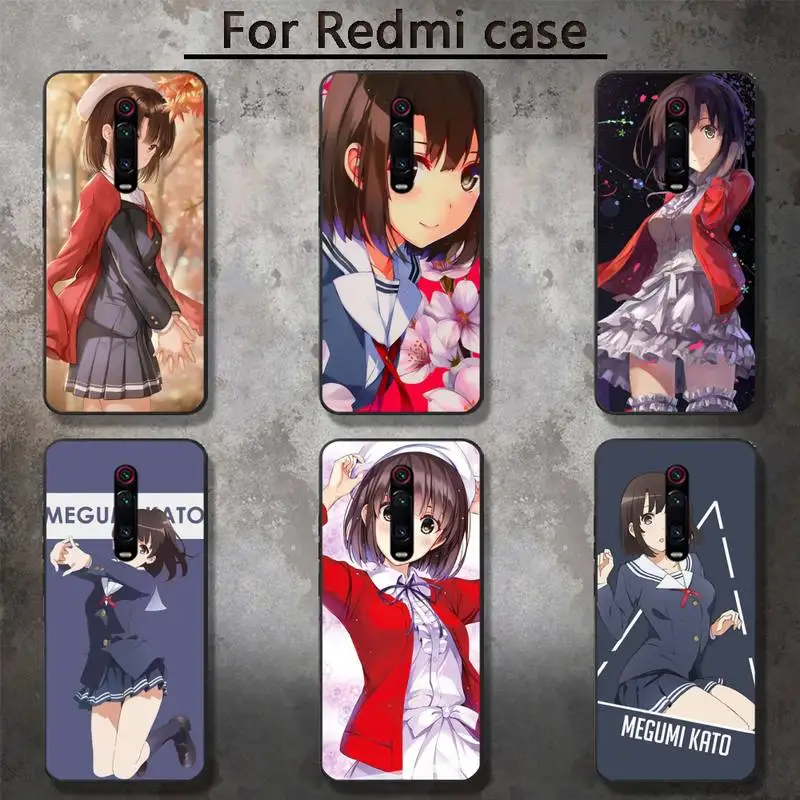 

Kato Megumi Phone Case for RedMi 5 5plus 6 Pro 6A S2 4X GO 7A 8A 7 8 9 K20 case