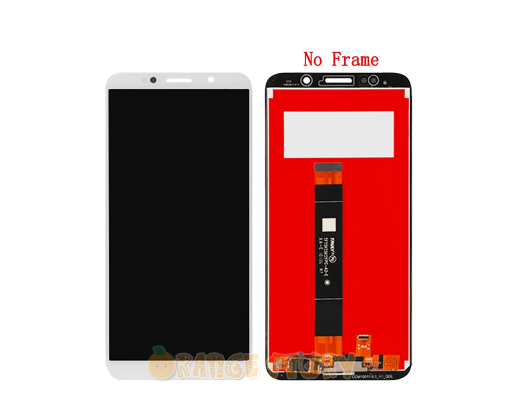 5,4" для huawei Y5 Prime DRA-LX2 Полный ЖК-дисплей сенсорный экран сенсор стеклянная рамка для Y5 DRA-L21 DRA-L01 ЖК-экран
