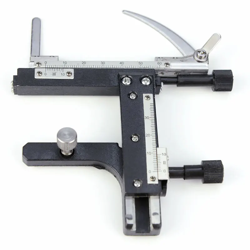 Мерная сцена микроскопа со шкалой для слайдов составные микроскопы с двумя