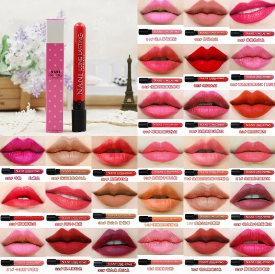 13 цветов Матовая жидкая губная помада водостойкая увлажняющая гладкая стойкий