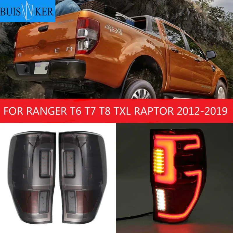 

LED TAIL LIGHTS LED REAR BRAKE LIGHTS REVERSE TURNNING SIGNAL LIGHTS FIT FOR RANGER T6 T7 T8 TXL RAPTOR 2012-2019 CAR REAR LAMPS