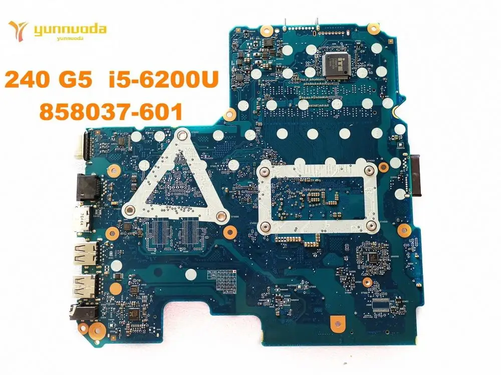 Оригинальная материнская плата для ноутбука HP 250 G4 240 G5 i5 6200U 858037 601 протестирована