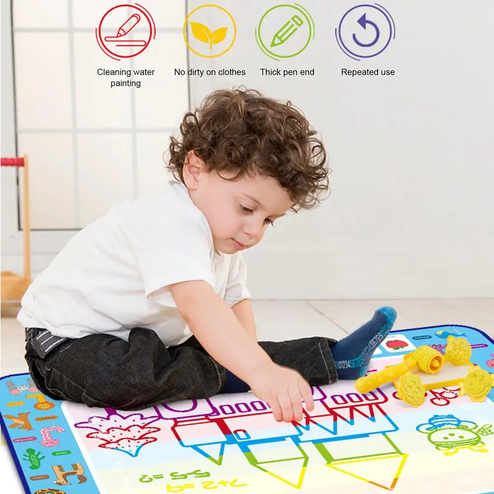 Детский разноцветный волшебный коврик для граффити Волшебный Цвет Набор