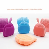 cute cat paw one handed silicone wash brush clean face brush facial pore cleansing brush
