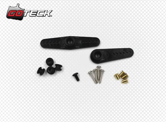 Готек ГС-5509ДМГ РК цифровой сервопривод с титановыми шестернями и алюминиевым корпусом среднего размера мощностью 9 кг для автомобилей, вертолетов, кораблей и роботов.