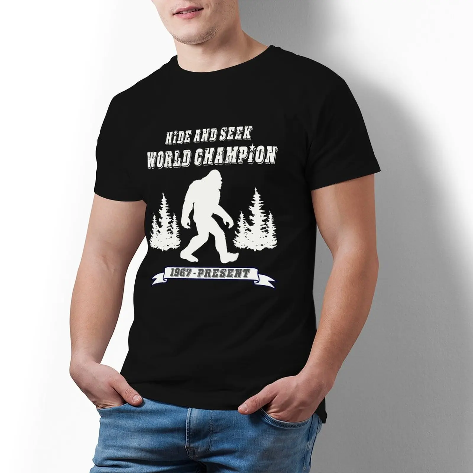 

Забавная Классическая футболка из 100 хлопка с короткими рукавами, Мужская футболка с принтом