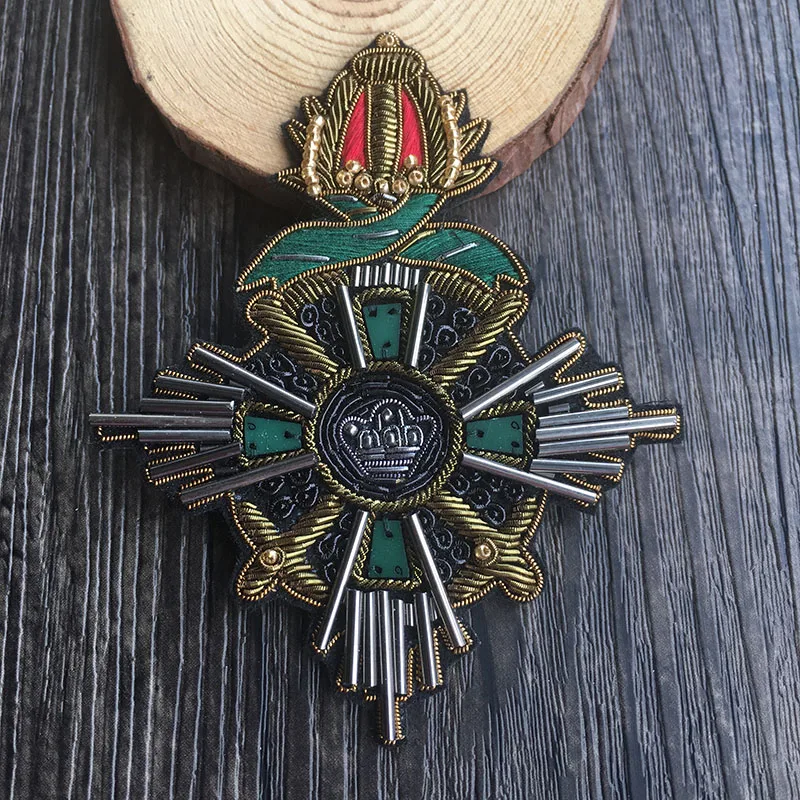 

Украшение для обуви и одежды, классический дизайн, венок из индийского шелка, ручная вышивка