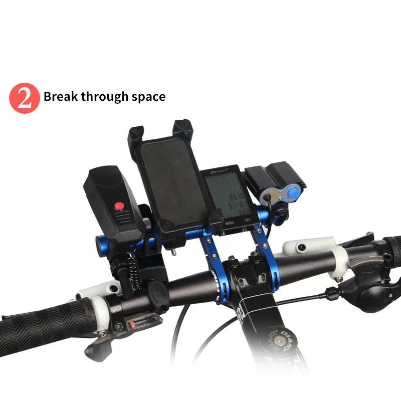 

Aluminum Alloy Handlebar Extender Extension High Quality Durable Bike Light Flashlight Holder Handle Bar Bicycle Mount Bracket