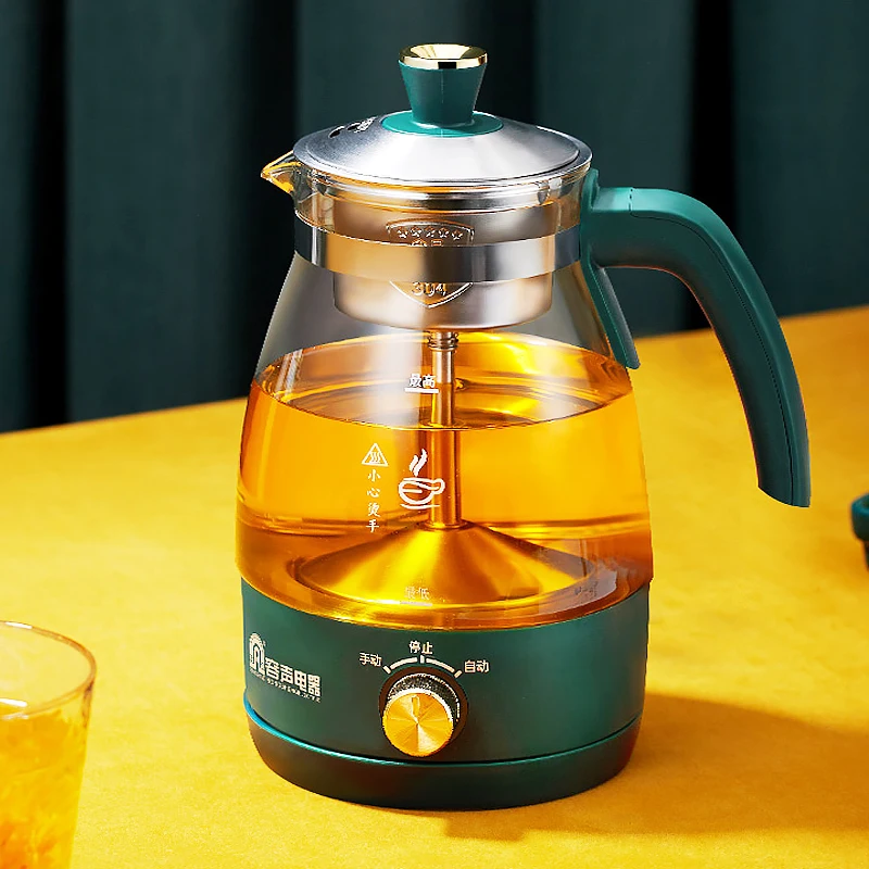 Electric Kettle With Filter Health Care Kettle Thick Glass Teapot Automatic  Electric Teapot Insulation Tea Electric Water Cooke