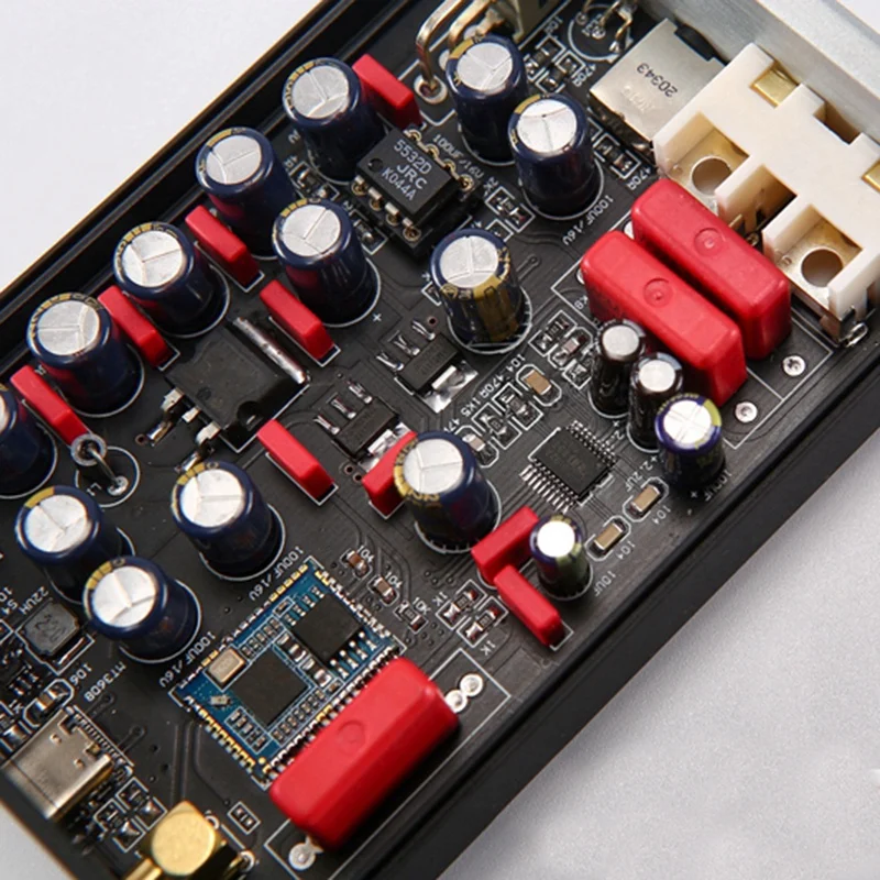

Audio Decoder,Bluetooth 5.0 Receiver Audio Decoder APTX-HD Stereo Audio Channel Amplifier Receiver QCC5125